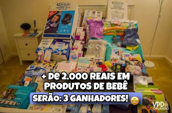 + de 2.000,00 em roupas e acessórios para bebê 